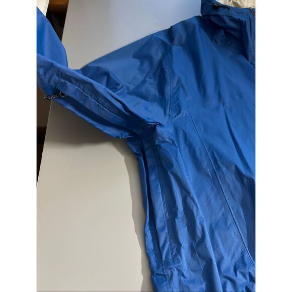 Eddie Bauer weatheredge lightweight jacket blue full zip hooded men’s XL TALL - Picture 12 of 14